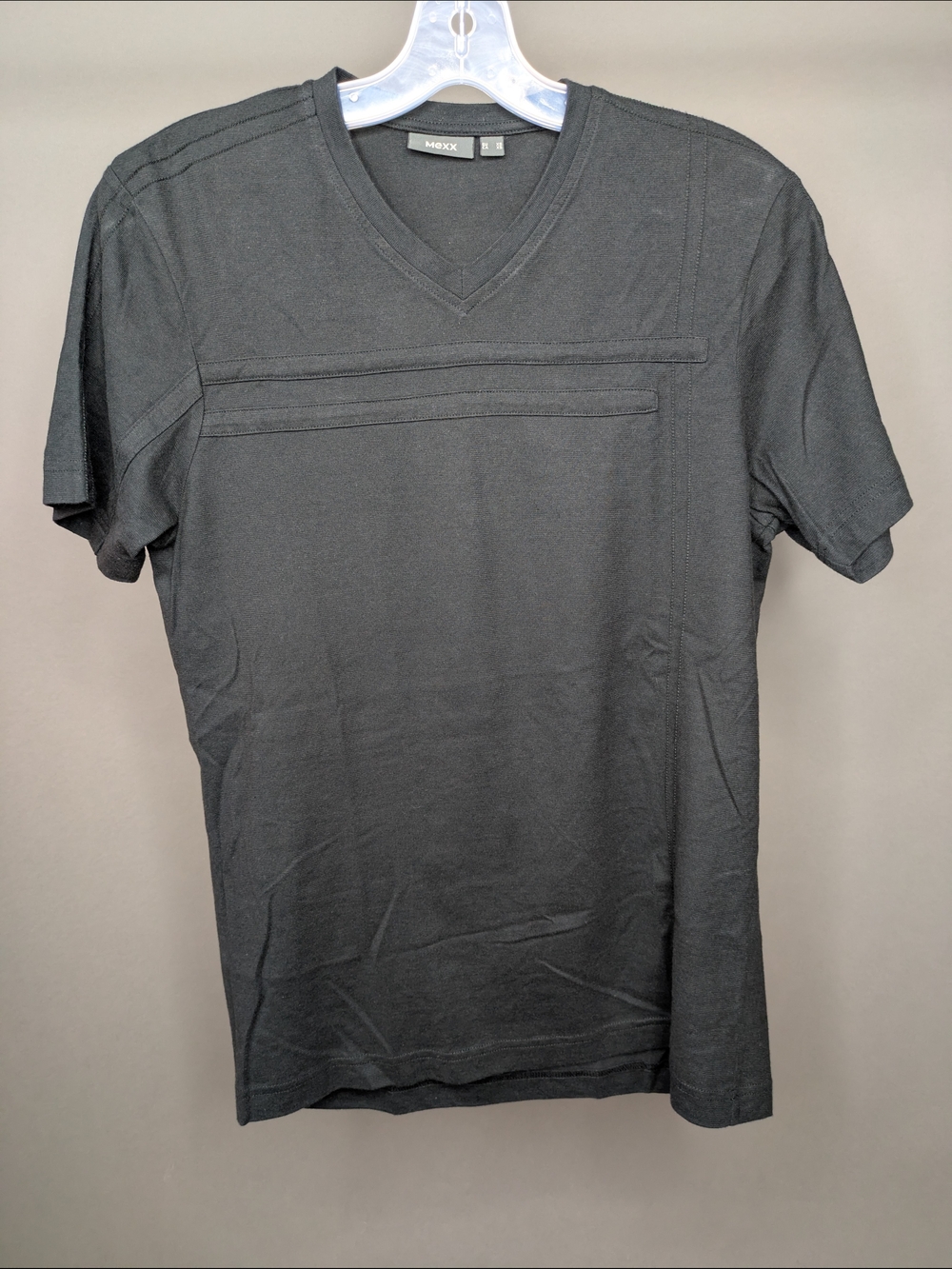 Mexx Black V-Neck Short Sleeve Shirt